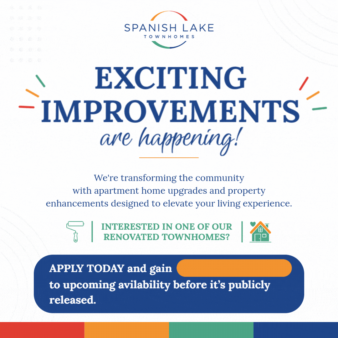 Spanish Lake Townhomes Exciting Improvements and Renovated Townhomes
